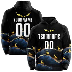 Custom Hoodies Personalized Sweatshirt Printed Pullover for Men & Youth RI-3111