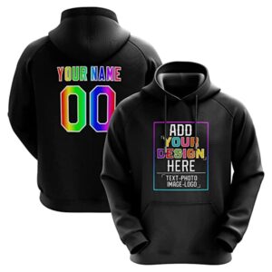 Custom Hoodie Print or Stitched Your Own Design RI-3110