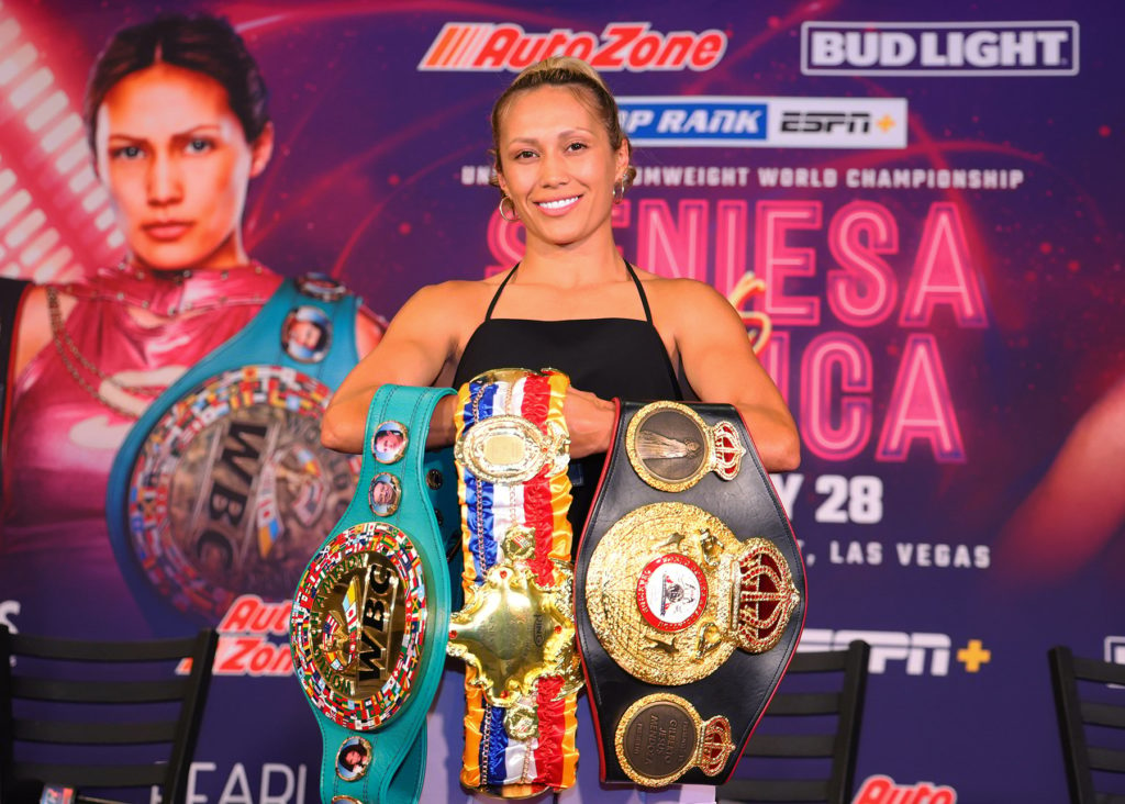 Seniesa Estrada hopes to solidify her main event status against Leonela Yudica – Rompvela