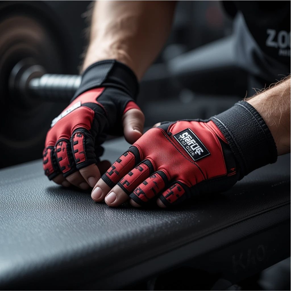 Rompvela Pro-Grip Weightlifting Gloves