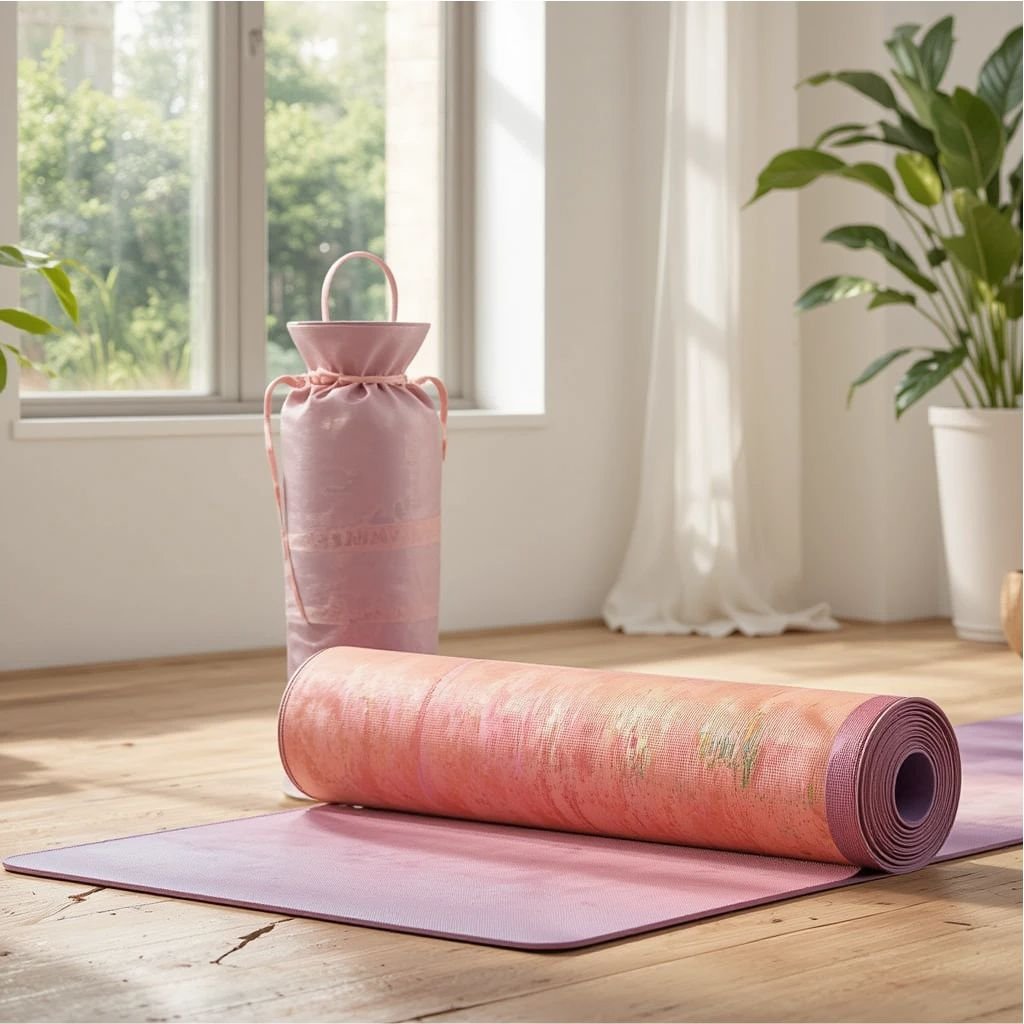 Rompvela FitMat – Eco-Friendly Dual-Tone Yoga & Fitness Mat for Ultimate Comfort