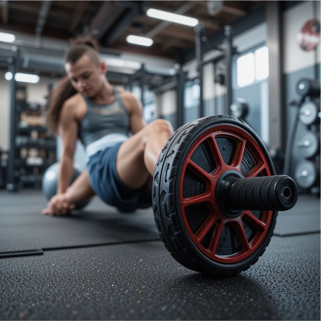 Rompvela ShredPro Ab Wheel Roller – Max Core Strength, Minimal Effort